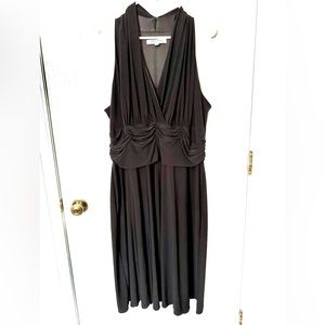 Black halter dress